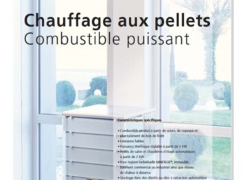 Brochure: Chauffages aux pellets